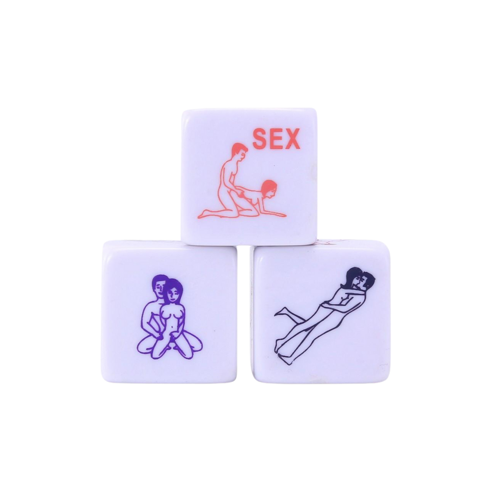 Dados sexuales de la suerte - juegos de mesa - juegos eroticos - juego de parejas - posiciones sexuales - dados - juego de dados - dados eroticos - sexshop - dominame 