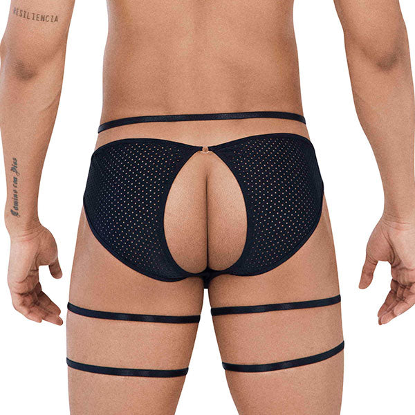 Dance Jockstrap Black - suspensorio masculino - jock - Ropa interior de hombre - ligas de hombre
