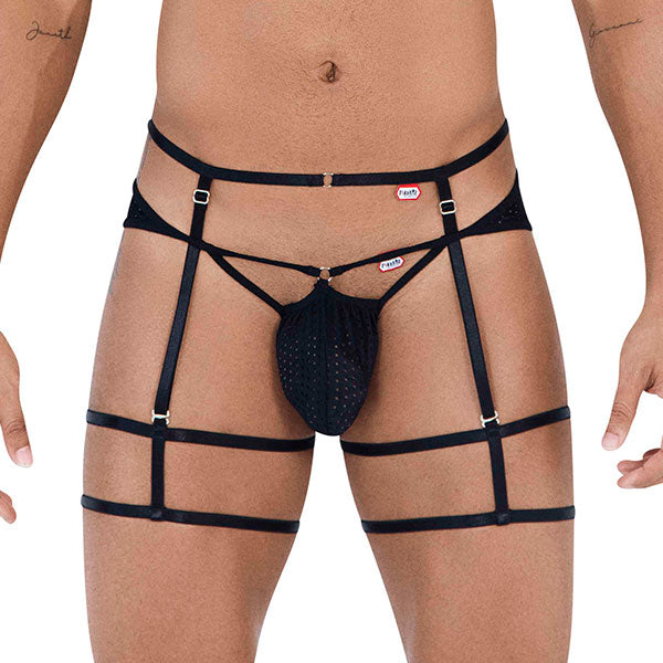 Dance Jockstrap Black - suspensorio masculino - jock - Ropa interior de hombre - ligas de hombre