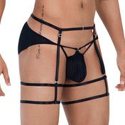 Dance Jockstrap Black - suspensorio masculino - jock - Ropa interior de hombre - ligas de hombre
