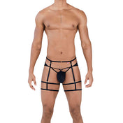Dance Jockstrap Black - suspensorio masculino - jock - Ropa interior de hombre - ligas de hombre