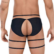 Dance Jockstrap Black - suspensorio masculino - jock - Ropa interior de hombre - ligas de hombre
