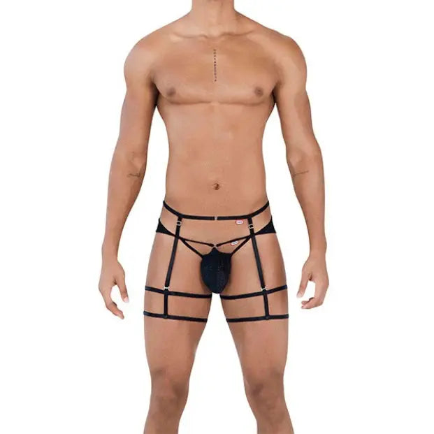 Dance Jockstrap Black - suspensorio masculino - jock - Ropa interior de hombre - ligas de hombre