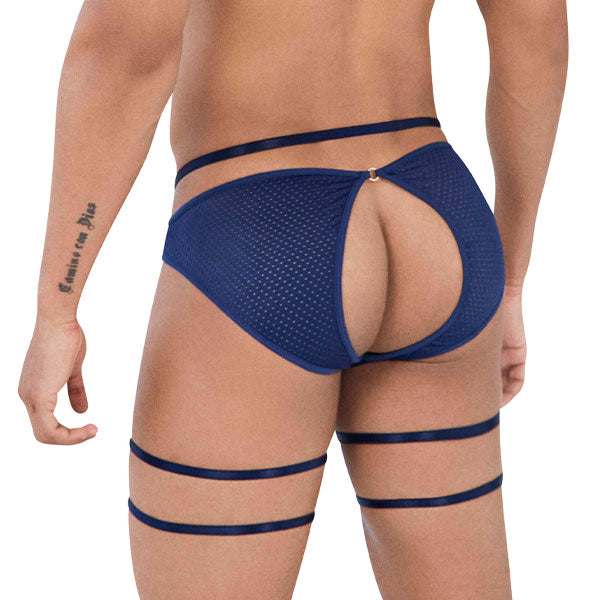 Dance Jockstrap Blue - suspensorio masculino - jock - Ropa interior de hombre - ligas de hombre