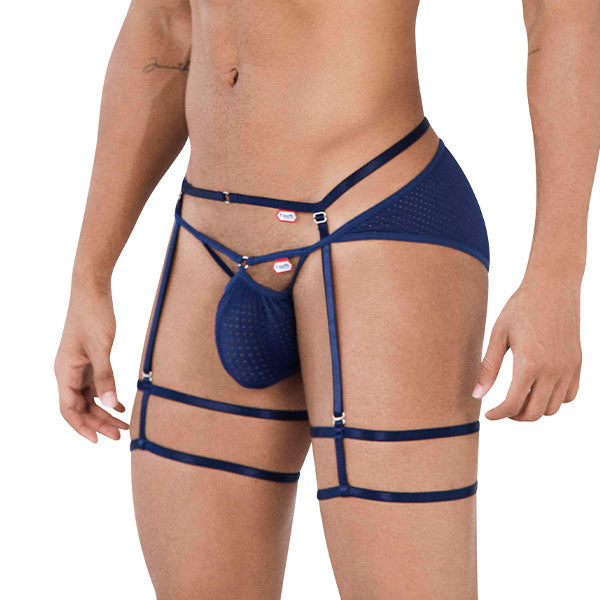 Dance Jockstrap Blue - suspensorio masculino - jock - Ropa interior de hombre - ligas de hombre