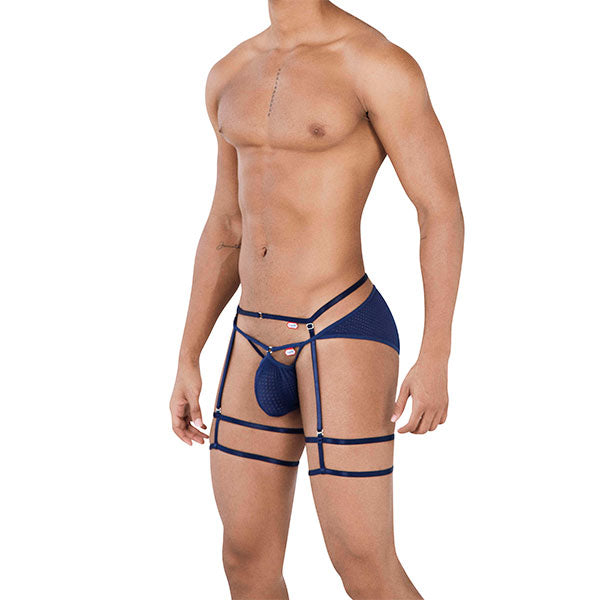 Dance Jockstrap Blue - suspensorio masculino - jock - Ropa interior de hombre - ligas de hombre