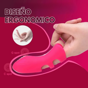 Dedo vibrador Titina - estimulante para punto g - juguete lesbico - vibrador femenino - vibrador para parejas - juegos previos - diversión sexual - juguetes intimos - sexshop dominame - tienda sexual - juguetes intimos - dominame 