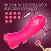 Dedo vibrador Titina - estimulante para punto g - juguete lesbico - vibrador femenino - vibrador para parejas - juegos previos - diversión sexual - juguetes intimos - sexshop dominame - tienda sexual - juguetes intimos - dominame 