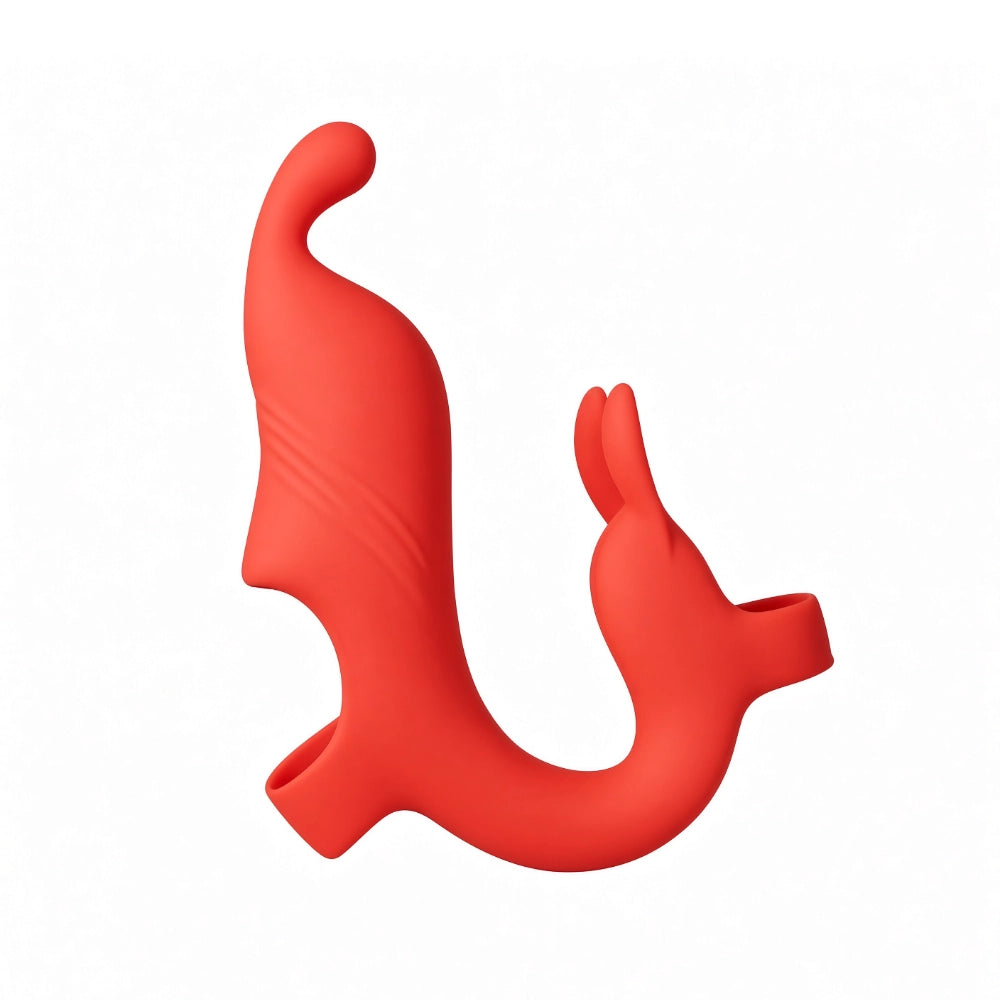 vibrador dual - vibrador de dedo - dedo vibrante - punto g - clitoris - orgasmo doble - estimualcion vaginal - estimulacion de pezones - estimualcion de glando - estimulacion anal - juego previo - squirt - orgasmo intenso - silicona medica - vibrador de doble motor - sexo vaginal - textura de ondas - conejito vibrador - bandas elasticas - juguete flexible - estimulador para el dedo - dedal sexual - dominame - sexshop dominame