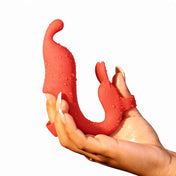 vibrador dual - vibrador de dedo - dedo vibrante - punto g - clitoris - orgasmo doble - estimualcion vaginal - estimulacion de pezones - estimualcion de glando - estimulacion anal - juego previo - squirt - orgasmo intenso - silicona medica - vibrador de doble motor - sexo vaginal - textura de ondas - conejito vibrador - bandas elasticas - juguete flexible - estimulador para el dedo - dedal sexual - dominame - sexshop dominame