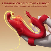 vibrador dual - vibrador de dedo - dedo vibrante - punto g - clitoris - orgasmo doble - estimualcion vaginal - estimulacion de pezones - estimualcion de glando - estimulacion anal - juego previo - squirt - orgasmo intenso - silicona medica - vibrador de doble motor - sexo vaginal - textura de ondas - conejito vibrador - bandas elasticas - juguete flexible - estimulador para el dedo - dedal sexual - dominame - sexshop dominame