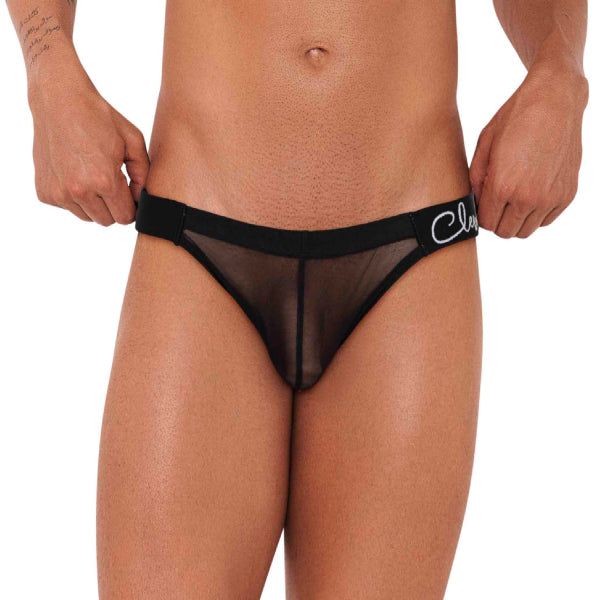 Demon Brief Black - lenceria masculina - ropa interior sexy hombre - calzoncillo 