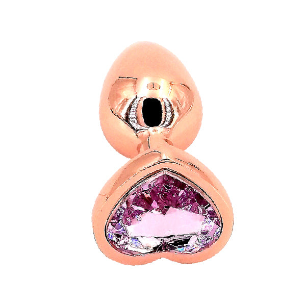 Dilatador Anal Gema de Placer – Rose Gold - SEXSHOP - Tienda de juguetes para adultos