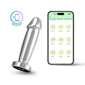 Dilatador Anal Metálico Brillo del Éxtasis 2.0 - vibrador - movimiento - - aplicación - juguetes eróticos - placer - adultos - parejas - Jugueteo - Caricias - Santiago - Sexy