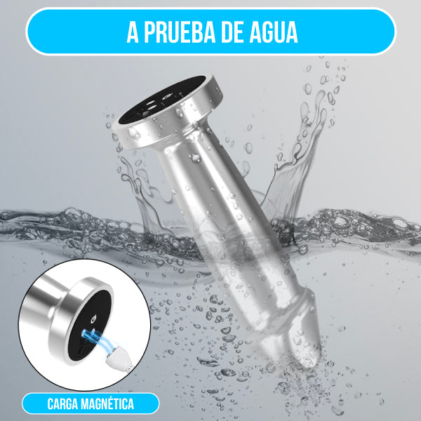 Dilatador Anal Metálico Brillo del Éxtasis 2.0 - vibrador - movimiento - - aplicación - juguetes eróticos - placer - adultos - parejas - Jugueteo - Caricias - Santiago - Sexy