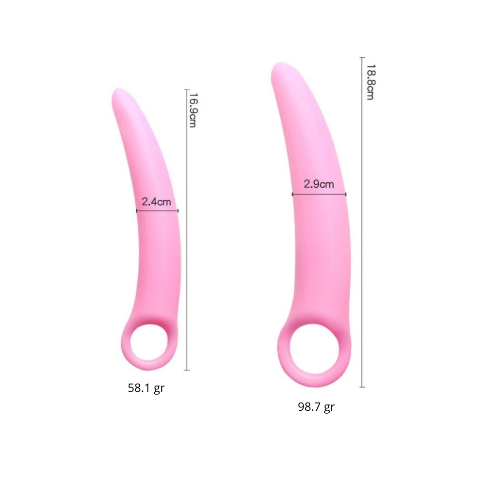 Dilatadores vaginal harmony - dominame - elasticidad vaginal - tratamiento para vaginismo - kit de dilatadores vaginales - dilatadores vaginales en Chile -  sex shop dominame.cl