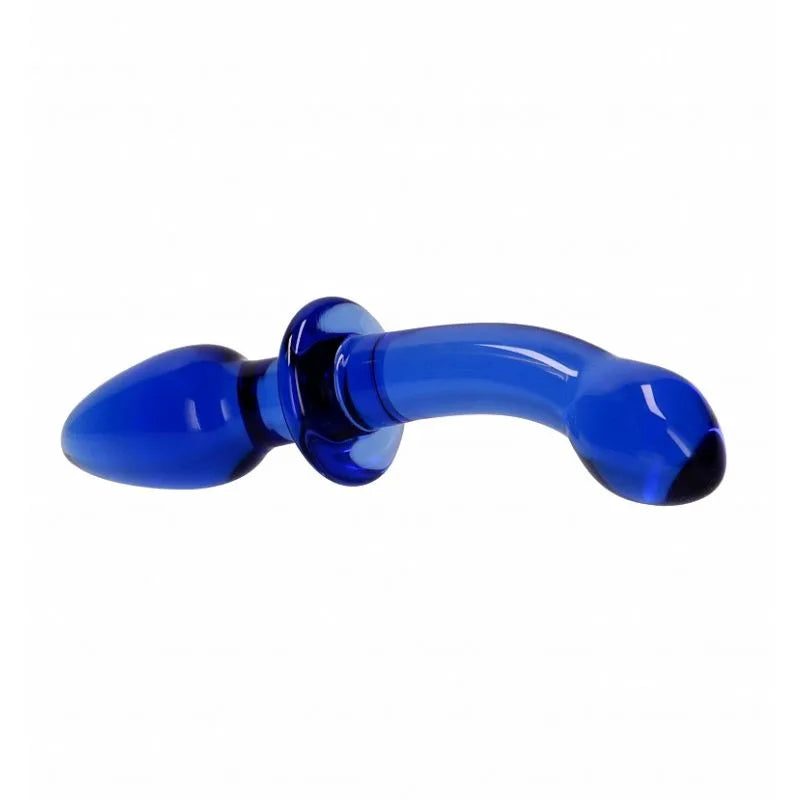 Dildo-plug Chrystalino Azul de Ouch! - Estimulador prostata - punto p - Sexshop Dominame.cl