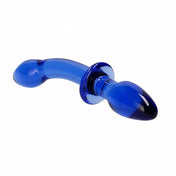 Dildo-plug Chrystalino Azul de Ouch! - Estimulador prostata - punto p - Sexshop Dominame.cl - CHR018BLU