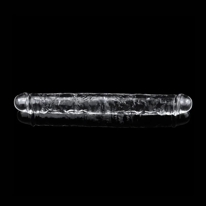 Dildo Doble - Transparente - Lovetoy - consolador realista - doble - LV310018 -Sexshop - dominame