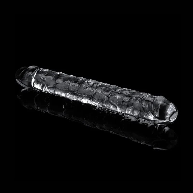 Dildo Doble - Transparente - Lovetoy - consolador realista - doble - LV310018 -Sexshop - dominame