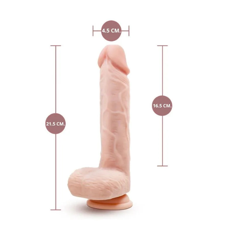Dildo - dildo realista - Ethan - consoladores - blush - consolador - dildo realista - sexshop - dominame - BL60813