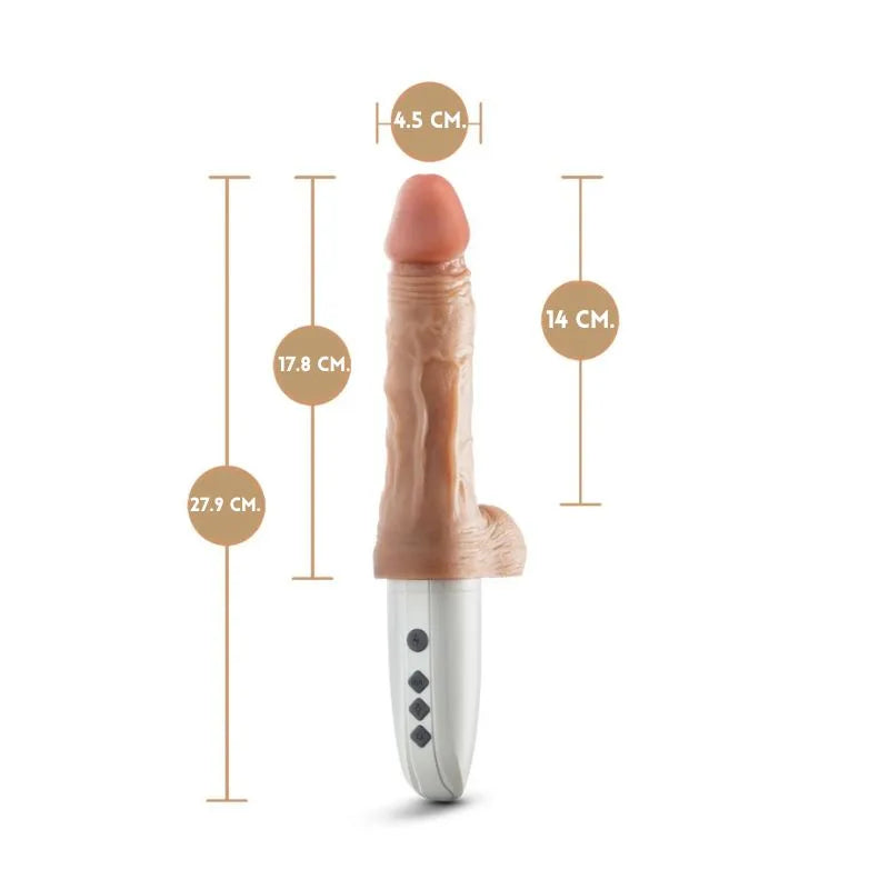 Dildo - dildo realista - hammer - consoladores - blush - vibrante - dildo realista - sexshop - dominame - BL32303