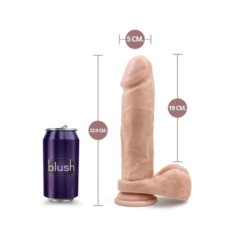 Dildo - Dr julian - Vibrador - dr skin - blush - consolador - dildo realista - sexshop - dominame - BL 15633