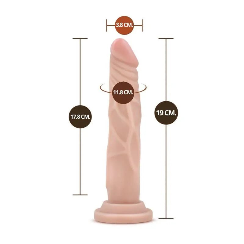 Dildo - dildo mini - dr skin - blush - consolador - dildo realista - sexshop - dominame - BL26113