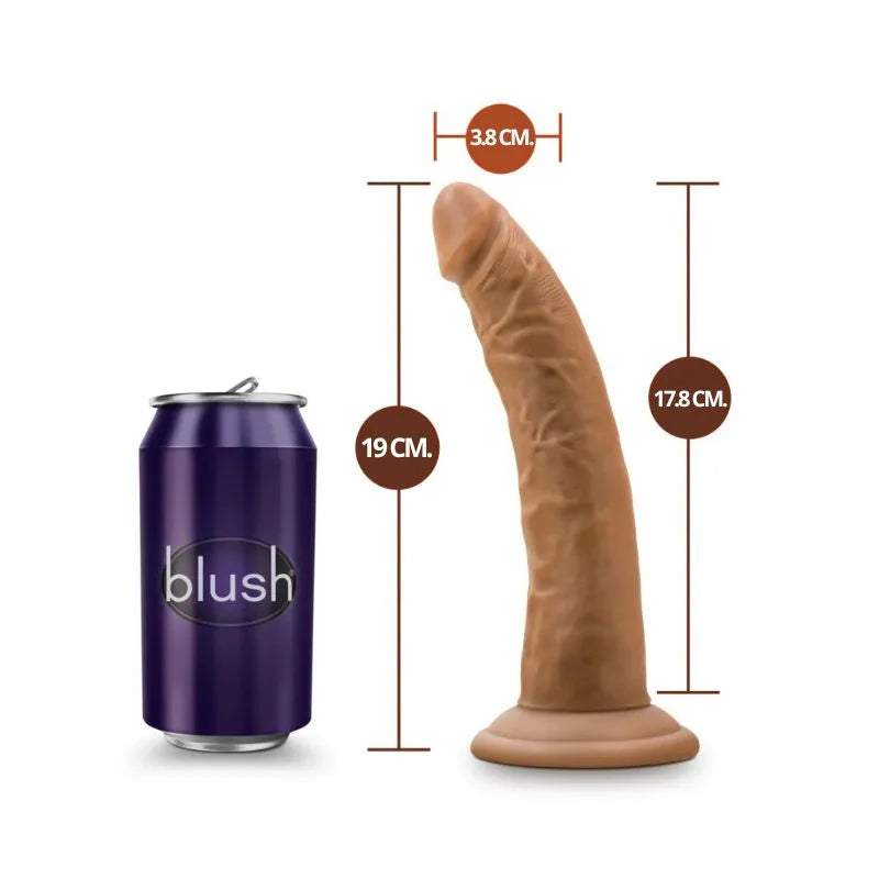 Dildo - dildo mini - dr skin - blush - consolador - dildo realista - sexshop - dominame - BL12707
