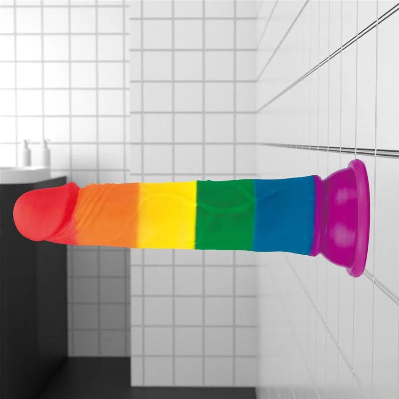 Dildo Pride - Lovetoy - Consolador pride - LV410025 - Sexshop -  dominame