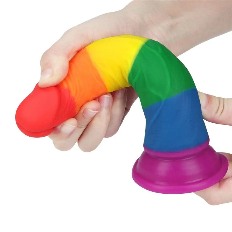 Dildo Pride - Lovetoy - Consolador pride - LV410025 - Sexshop -  dominame