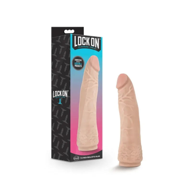 Dildo - dildo realista - lock on - consoladores - blush - consolador - dildo realista - sexshop - dominame - BL51363