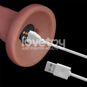 Dildo Vibrador - Power Cock - Lovetoy - Dildo - vibrador - doble densidad -LV110202 - Sexshop - dominame