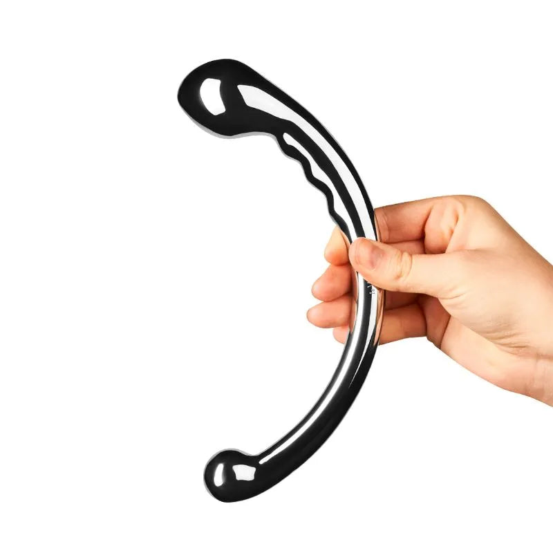 Dildo - Hoop - Acero Inoxidable - LeWand - sexshop - LW-025
