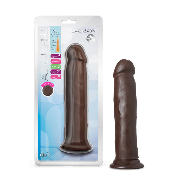 Dildo Au Naturel Jackson Chocolate - Dildo con ventosa - juguetes sexuales -  tiendas eroticas - entregas discretas