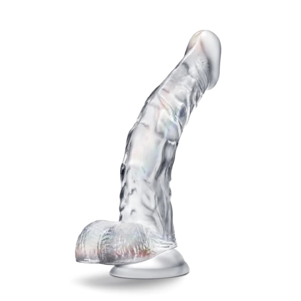 Dildo B Yours Diamond Luster - dildo transparente - juguetes sexuales - tiendas eroticas - dominame.cl