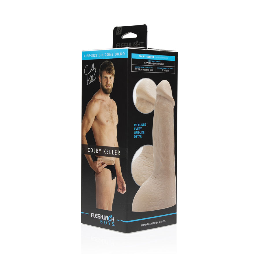 Dildo Colby Keller - Dildo realista - dildo con testiculos - dildo actor porno - dildo estrella porno - sex shop - envios discretos - sex shop Chile