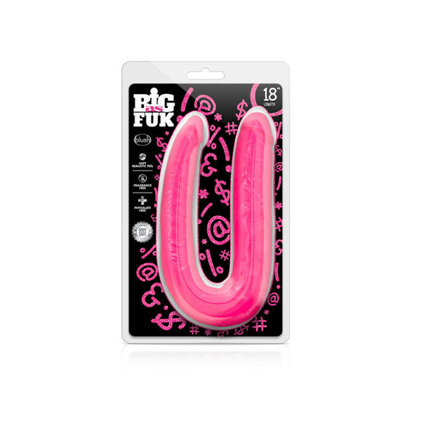 Dildo Doble Big As Fuk 18" - doble penetracion - dildos - consolador doble - juguetes sexuales - tiendas eroticas
