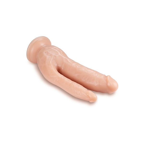 Dildo Doble Penetracion Dr. Skin - Juguetes sexuales - juguetes doble - con ventosa - sexshop chile - envios discretos