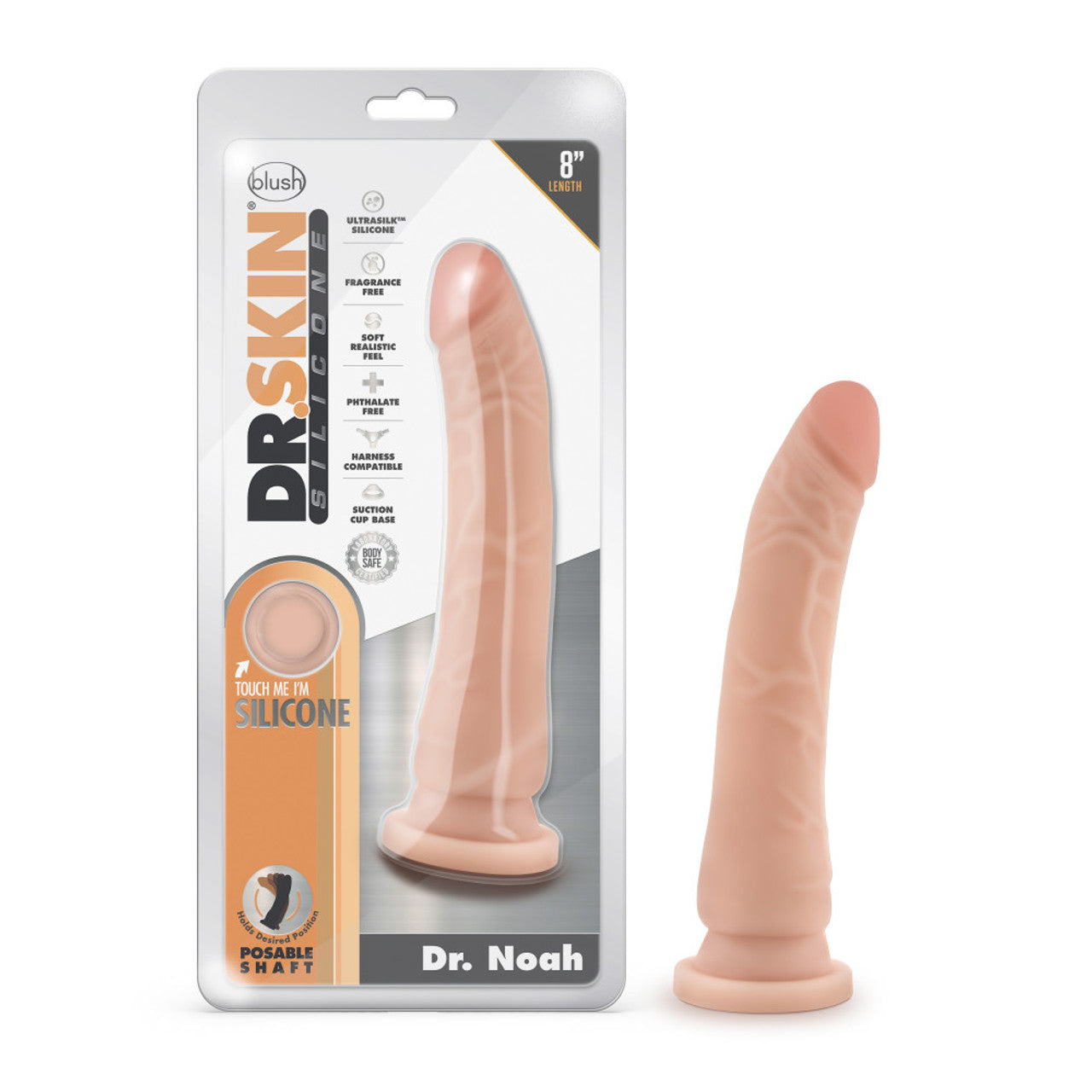 Dildo Dr. Noah - Dr. Skin Triple Densidad - consolado - dildo realista - juguete sexual