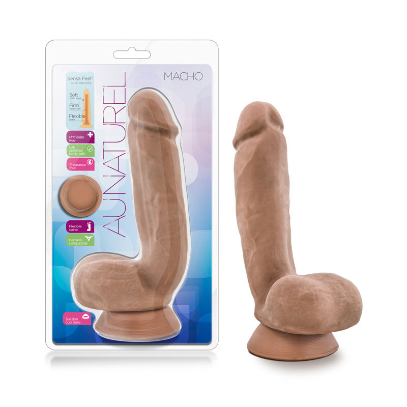 Dildo Macho de Au Naturel - dildo realista - juguetes sexuales - consolador realista - dildo con ventosa -  tienda erotica - sex shop