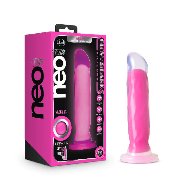 Dildo Marquee  - Neo Glow in the Dark - dildo brillante - dido no falico - consolador no falico - juguete sexual - juguetes para adulto - tienda erotica