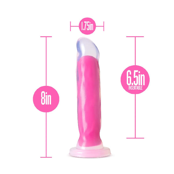 Dildo Marquee  - Neo Glow in the Dark - dildo brillante - dido no falico - consolador no falico - juguete sexual - juguetes para adulto - tienda erotica