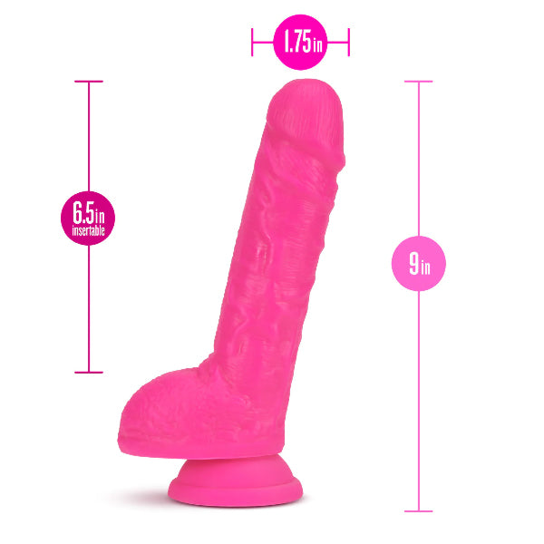 Dildo Neo Pink 9 - dildo consolador - dildo realista - pene de juguete - juguete erotico - juguetes para adultos - tienda erotica - sexshop online