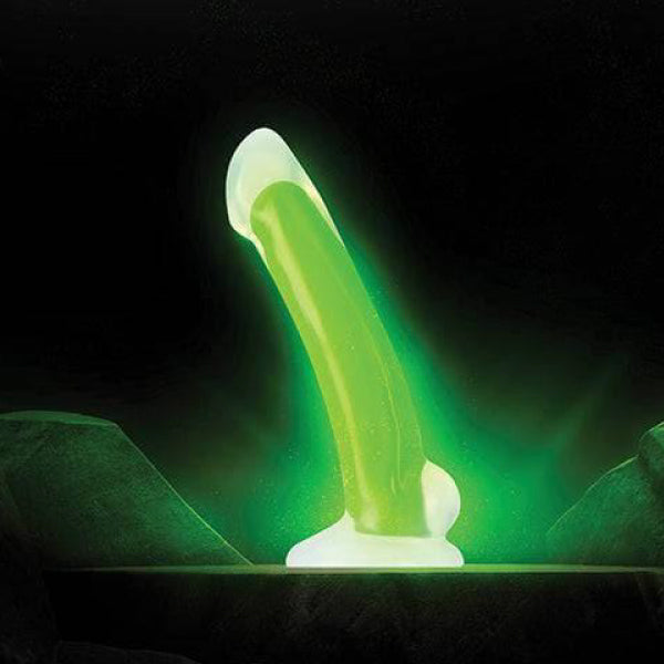 Dildo Omnia - Neo Glow in the Dark - dildo brillante - dido no falico - consolador no falico - juguete sexual - juguetes para adulto - tienda erotica
