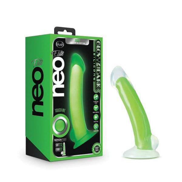 Dildo Omnia - Neo Glow in the Dark - dildo brillante - dido no falico - consolador no falico - juguete sexual - juguetes para adulto - tienda erotica