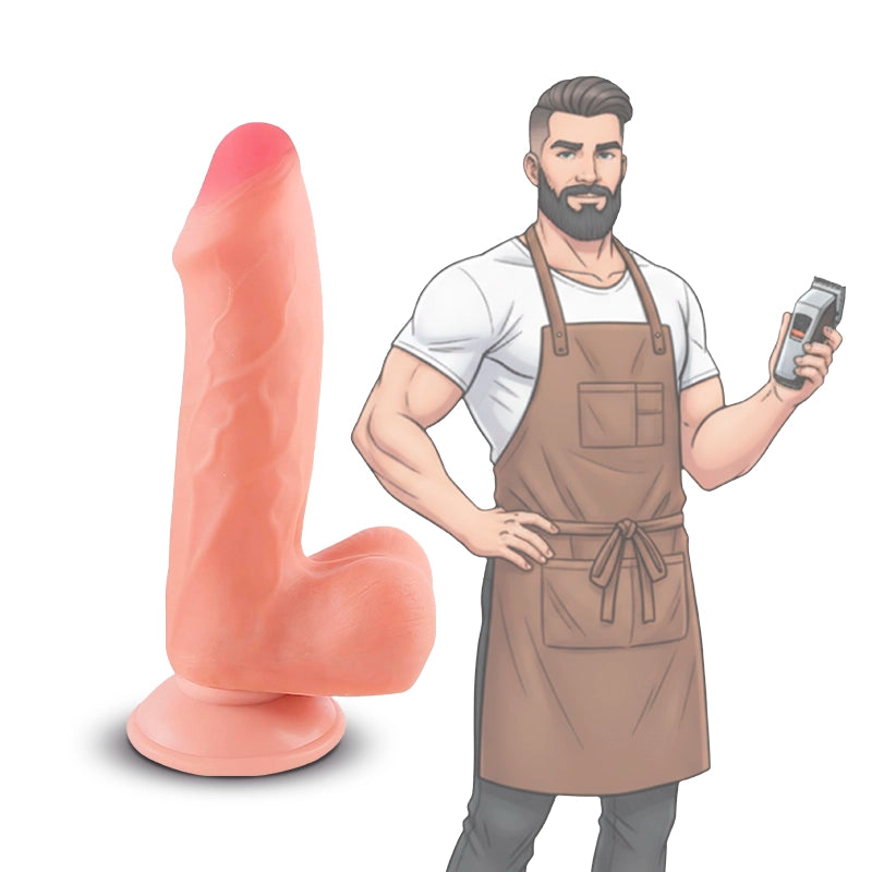 Dildo Realista El Barbero sexshop dominamecl dildos tienda de juguetes para adultos dominamecl