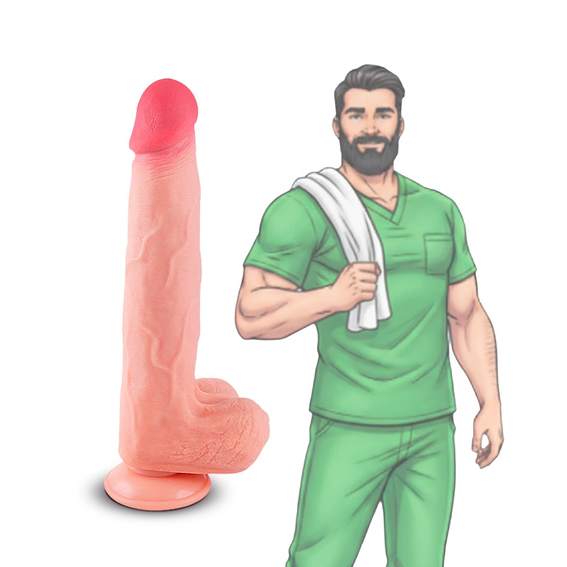 Dildo Realista El Masajista sexshop dominamecl dildos tienda de juguetes para adultos dominamecl