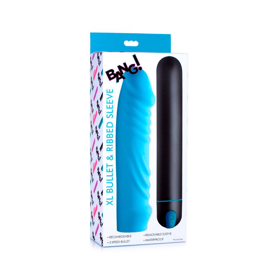 Dildo Realista Vibrador Bang XL Azul - Consoladores - Tienda erotica - vibradores - sexx shoop