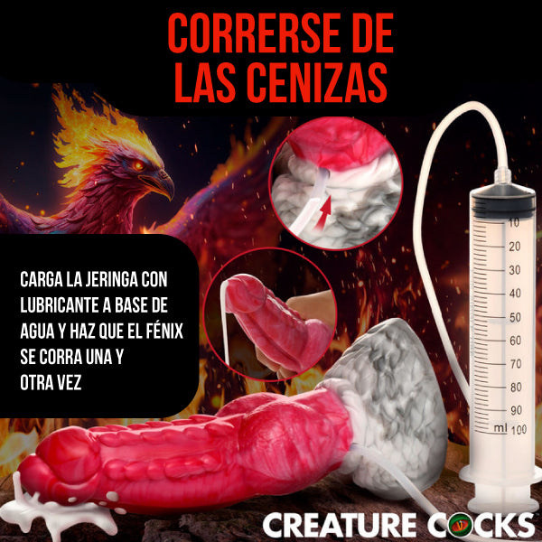 Dildo Resurrector Phoenix - dildo alien realista de silicona con ventosa - sexshop